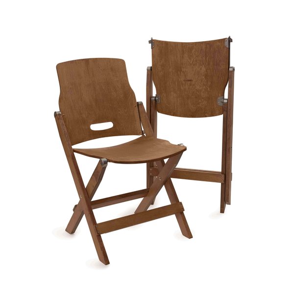 Barebones Living Ridgetop Wood Folding Chair CKW-584